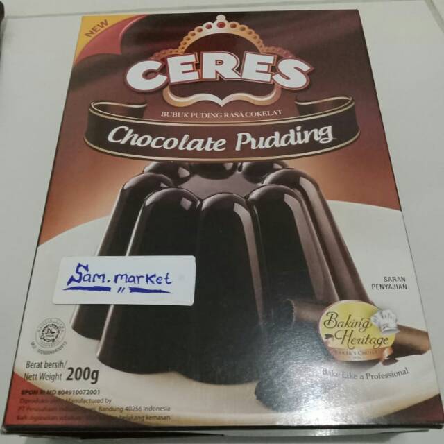 

Ceres puding 200gram coklat