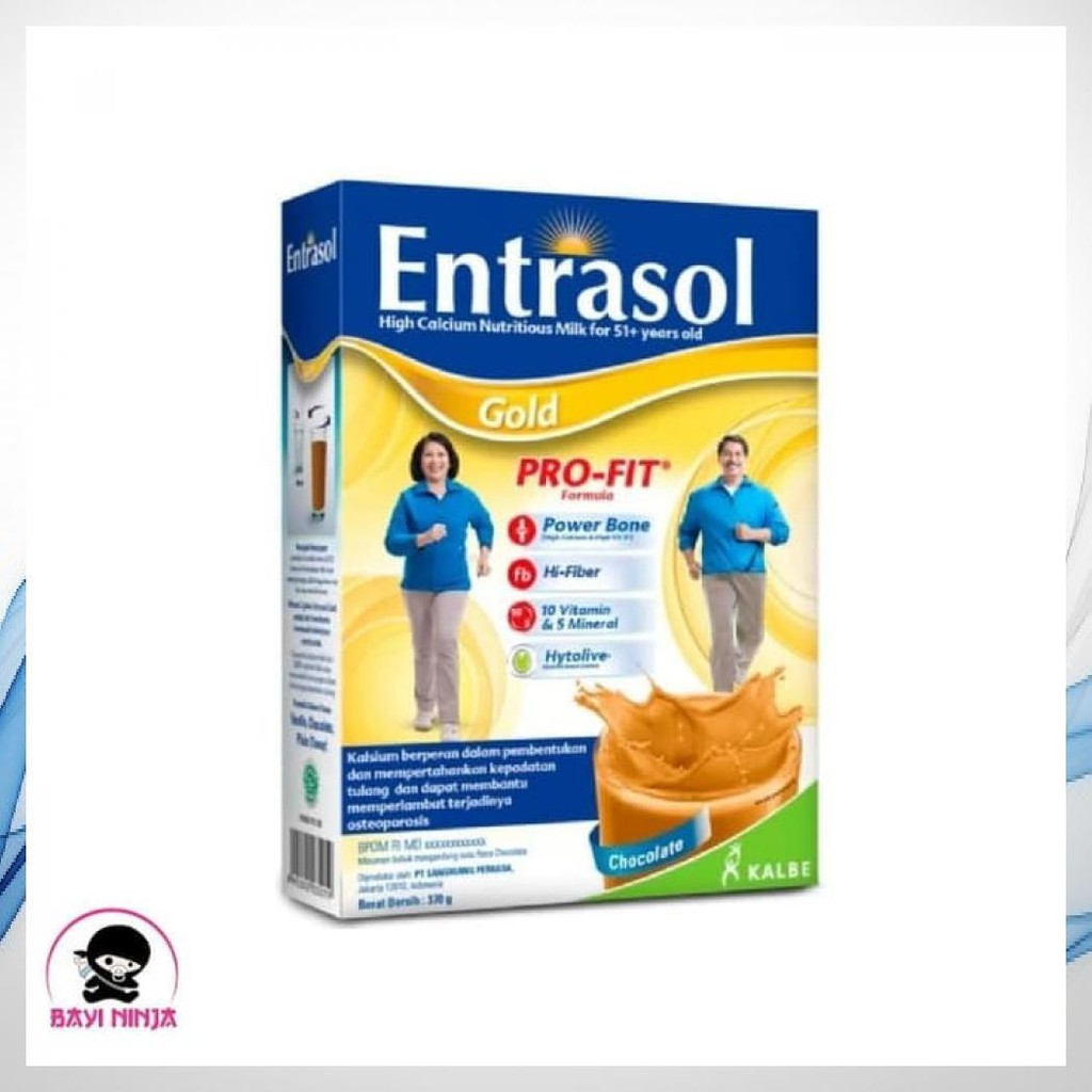 

ENTRASOL GOLD COKELAT COKLAT BOX 370G / 370 G