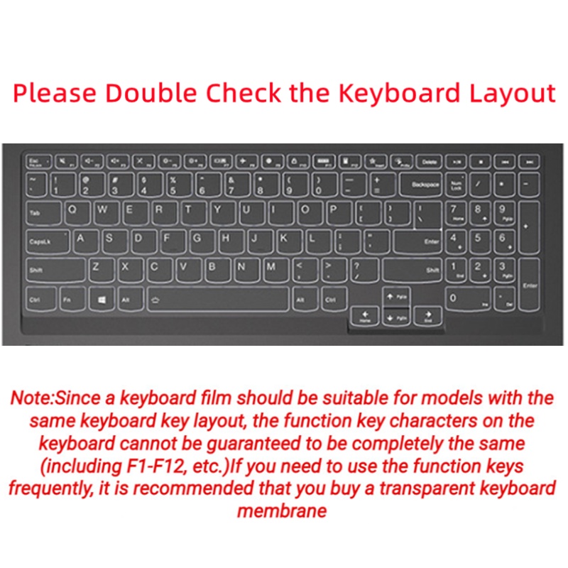 Cover Pelindung Keyboard Silikon Ultra Tipis Anti Air / Debu Untuk Lenovo Xiaoxin Pro16 2021 ThinkBook 16p