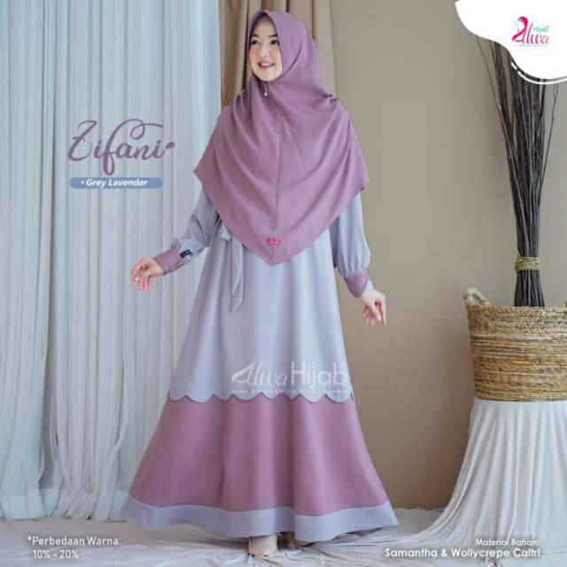 ZIFANI SYAR'I SET// GAMIS REMAJA CANTIK//