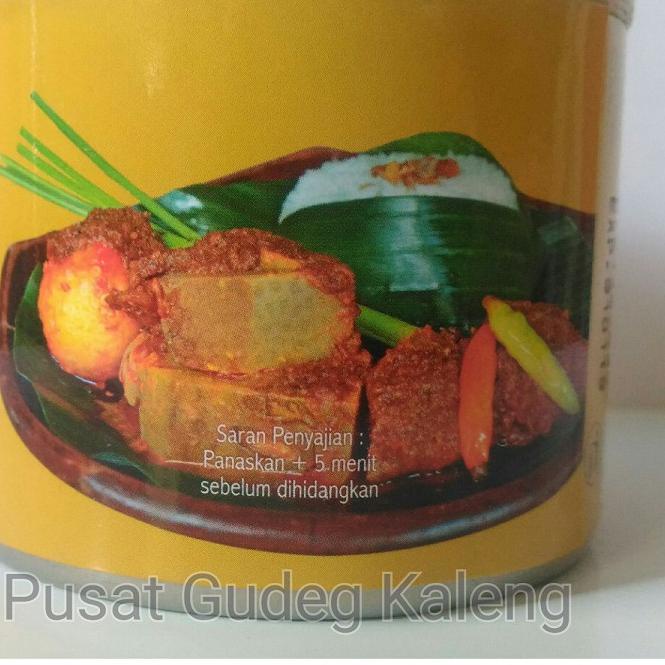 

Murah 12.12 Gudeg Kaleng Bu Tijtro Varian Rendang - 210Gram Khas Jogja し