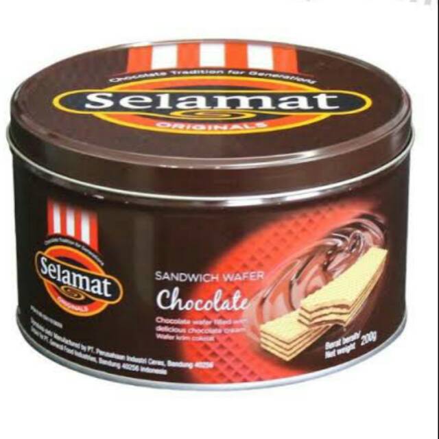 Selamat Wafer chocolate 200gram