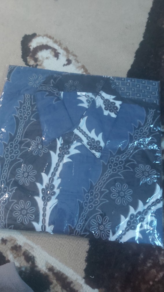 Baju Batik Pria Slimfit Big Size M L Xl Xxl Atasan Kemeja Batik Lengan Pendek Original