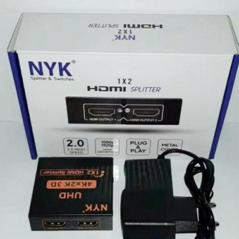 Hdmi Splitter 2 Port NYK 1x2port