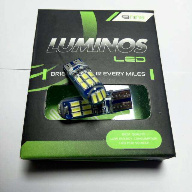 LAMPU LED T10 LUMINOS SMD 3014 JELY 15 MATA SUPER BRIGHT