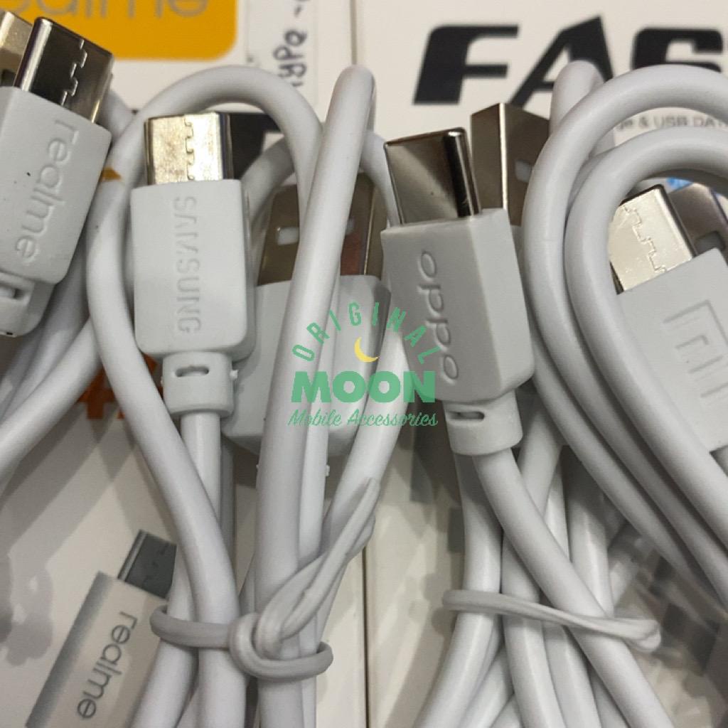 kabel data brand 4a tipe c fast charging for samsung vivo oppo realme xiaomi