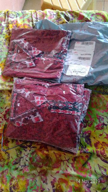 Cemen Batik Hrb026 Kenongo Kemeja Tosca Pendek Pekalongan Padi M L Xl Sogan Tulis Halus Kemeja Batik