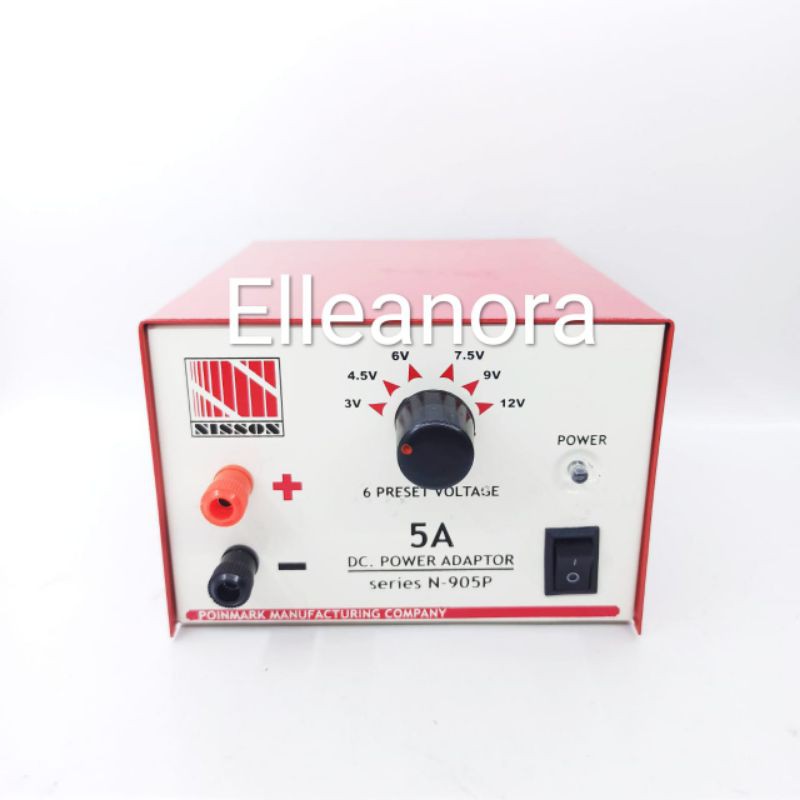 Power Supply Adaptor Nisson 3 - 12 Volt 5A