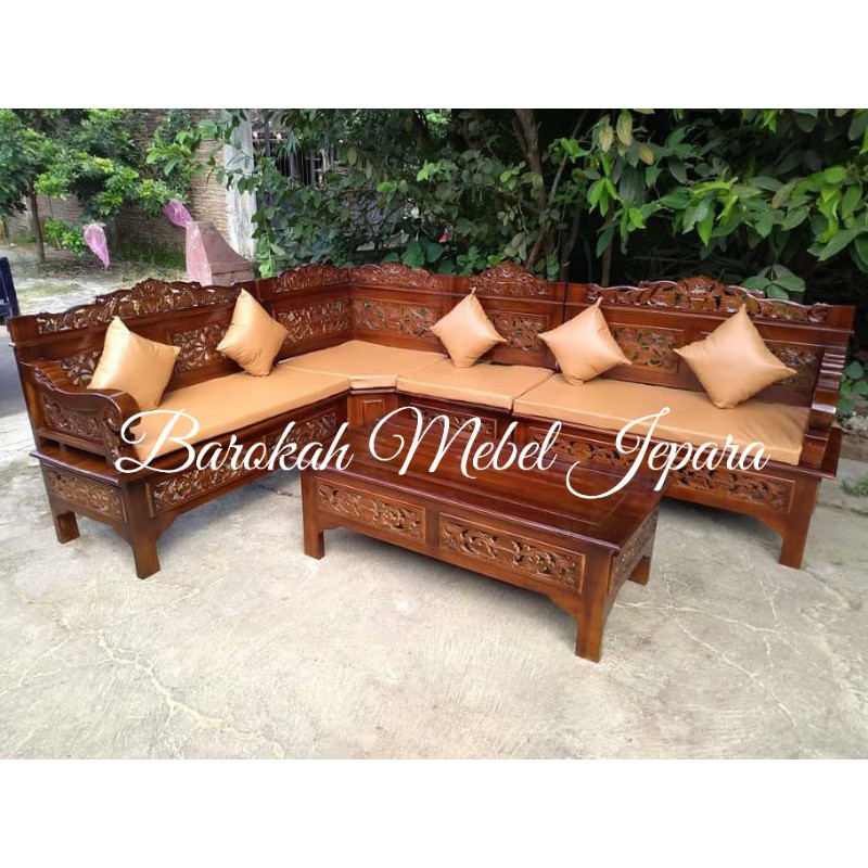 Kursi Tamu Sudut / Sofa tamu Sudut