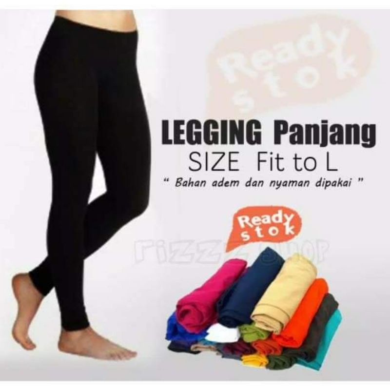 Legging Panjang Spandex Premium Std dan Jumbo