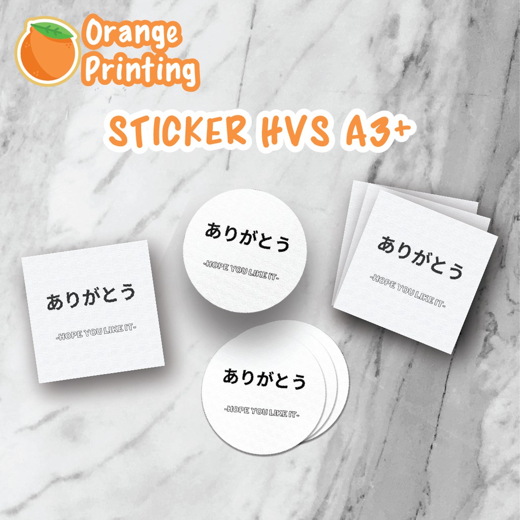 

Cetak Label HVS A3+ / Cetak Label Makanan / Cetak Label Online Shop Murah