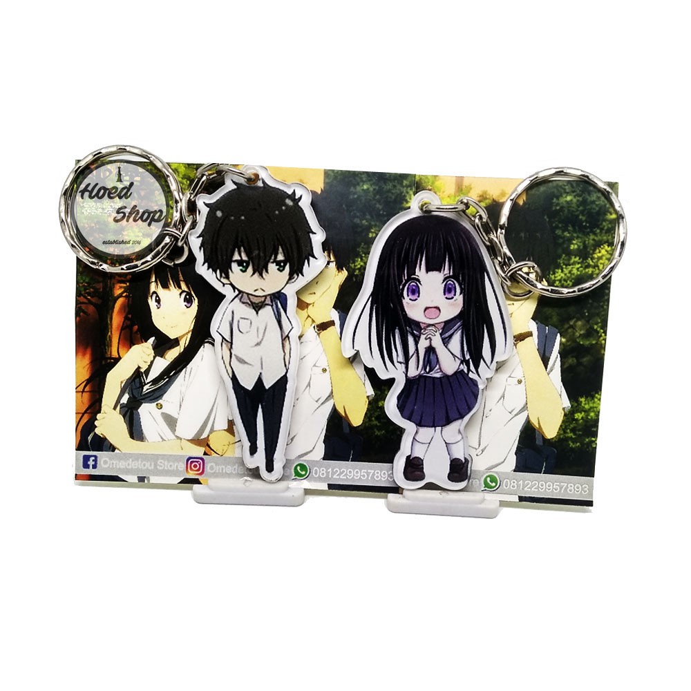 Gantungan Kunci Anime Hyouka Couple