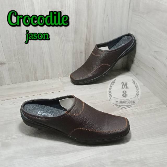  Sandal  sepatu crocodile bustong sandalpria sandalslide 