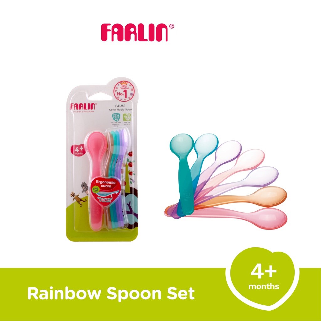 FARLIN Rainbow Spoon Set