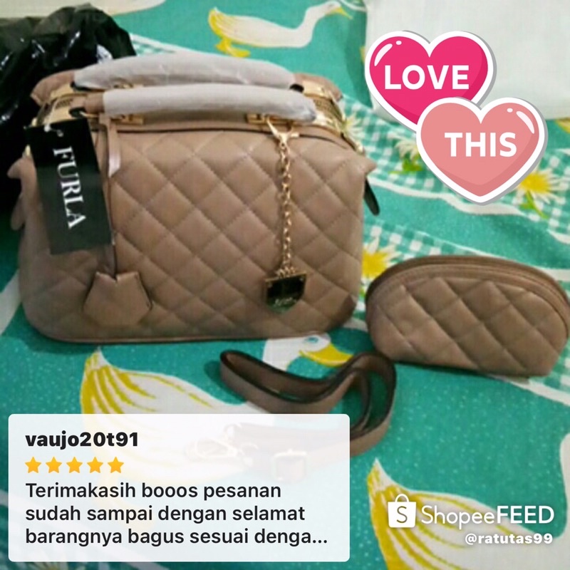 FRLA733 Tas Wanita Bag Doctor Ada Garansi Tas Batam Import Murah Premium