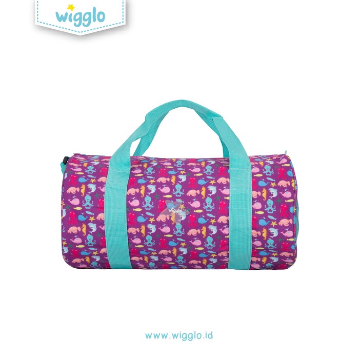 s20V24 Wigglo Duffle Bag Sea Animals Purple R250R21T2