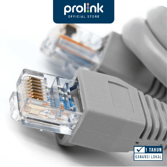 Prolink Copper UTP Kabel LAN CAT6 305 Meter l 1000FT l Fluke Pass l Gray Color