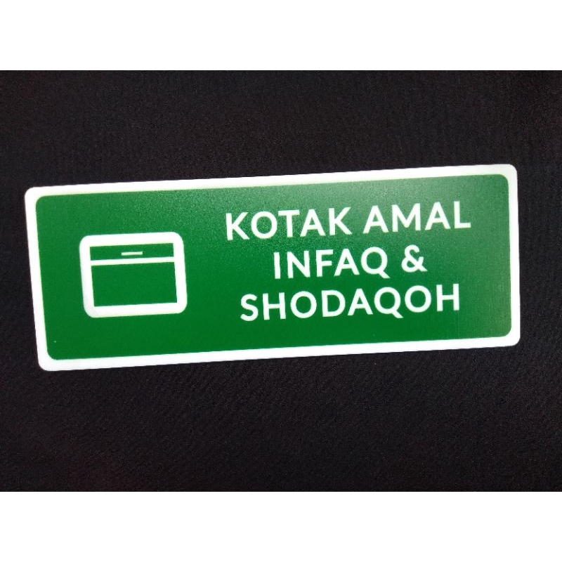 

SIGN KOTAK AMAL INFAQ & SHODAQOH
