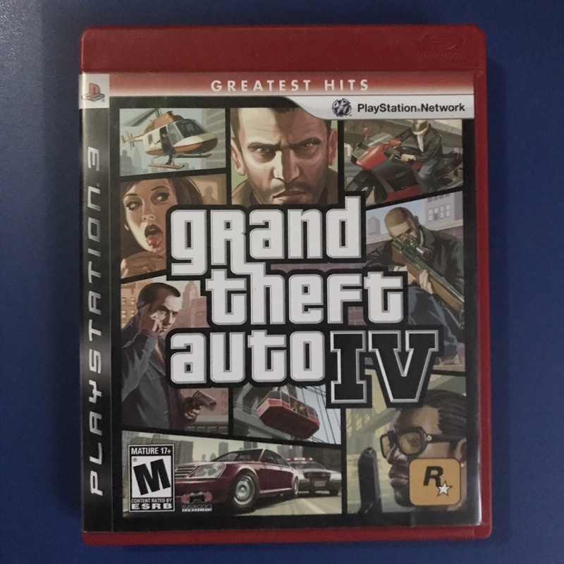 Grand Theft Auto IV PS3 kaset bd game ps 3 gta 4 cd
