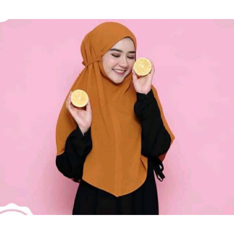 BERGO MARYAM  WOLFIS (L)/KERUDUNG MARYAM/HIJAB MARYAM/JILBAB INSTAN MARYAM-2