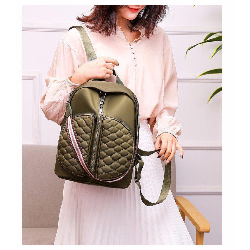 201604 Tas Punggung Cewek Nylon Ransel Wanita Import Nilon Backpack Cewe Impor (1 KG MUAT 2) BQ3354 JTF525 EL6004