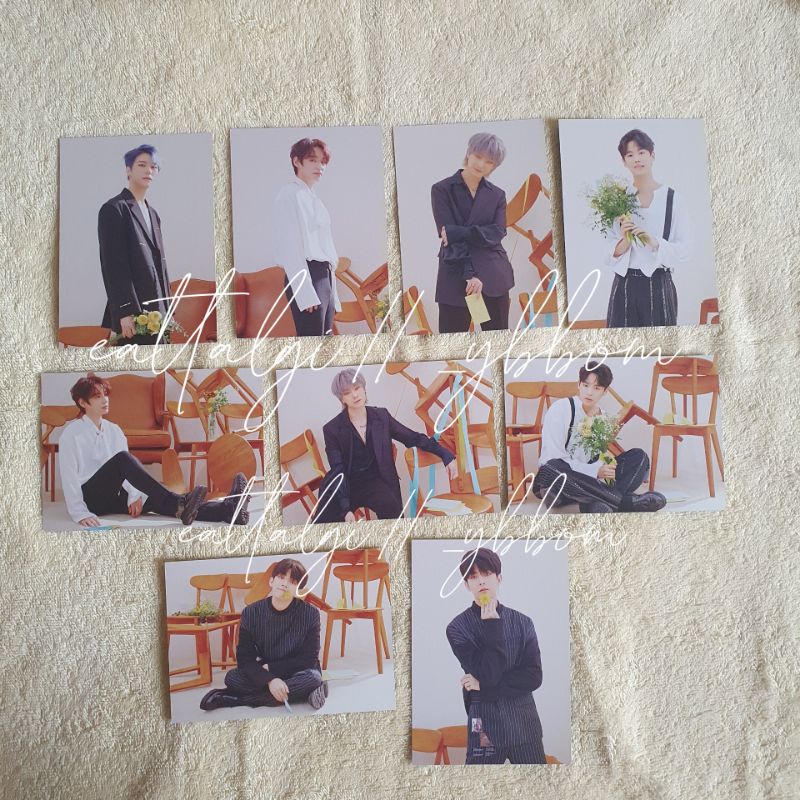 VICTON VTA Voice To Alice Postcard Set Seungsik, Heochan, Hanse, Byungchan, Subin