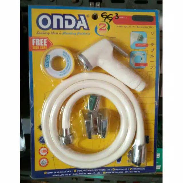 Shower Closet Onda / Jet Shower Toilet Kloset / Semprotan Cebok