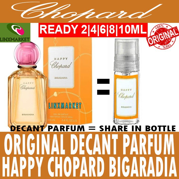 DECANT PARFUM HAPPY CHOPARD BIGARADIA (EDP) WOMEN 2ML 4ML 6ML 8ML 10ML