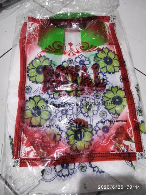 KANTONG PLASTIK SHOPPING  BAG SOFT HANDLE