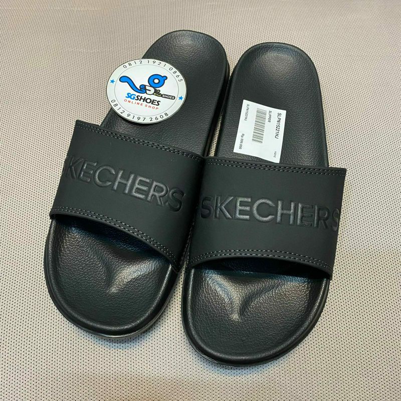 sandal slip on skechers pria &wanita