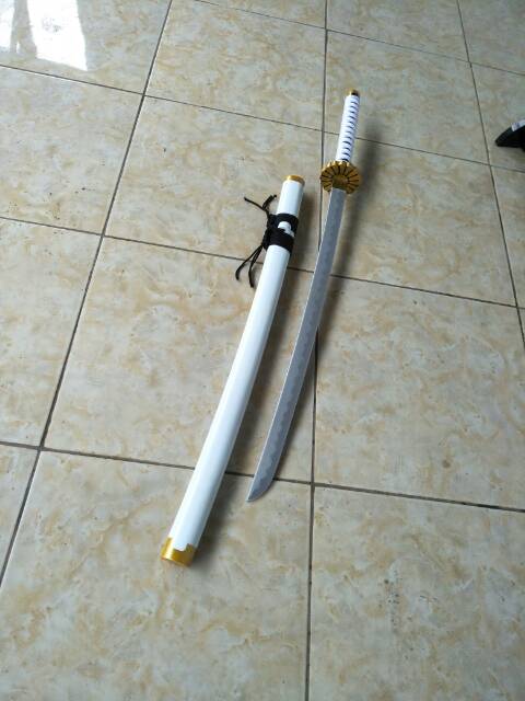 Pedang kayu katana custom pedang anime cosplay