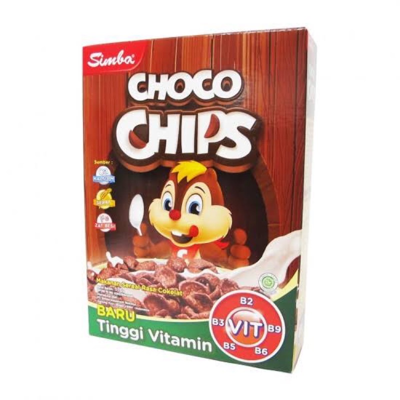 

SIMBA CHOCO CHIPS BOX 170gr