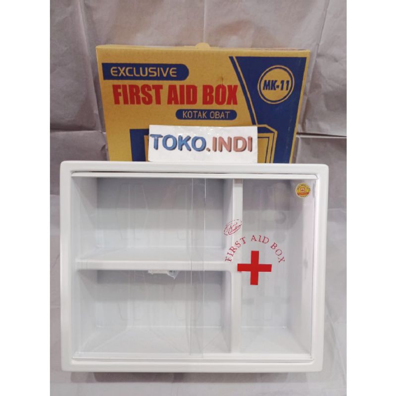 Kotak Obat First Aid Box MK-11 / Kotak Obat Geser / Kotak p3k Geser