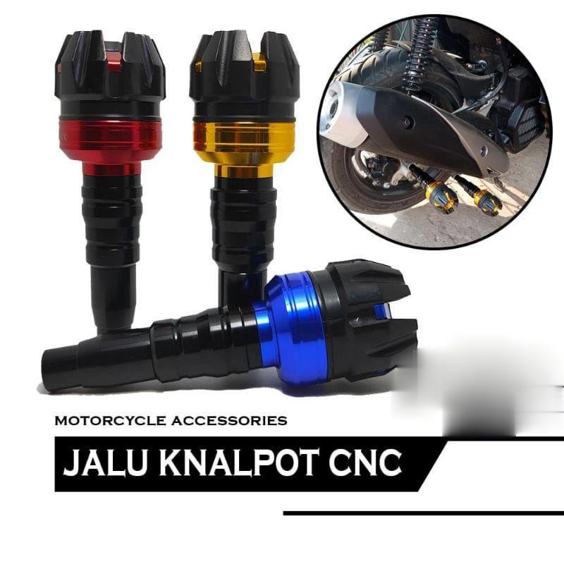 Jalu Knalpot Variasi Frame Slider Jalu Pelindung Knalpot Nmax R15 Vixion Vario 125 150 Mio Dll