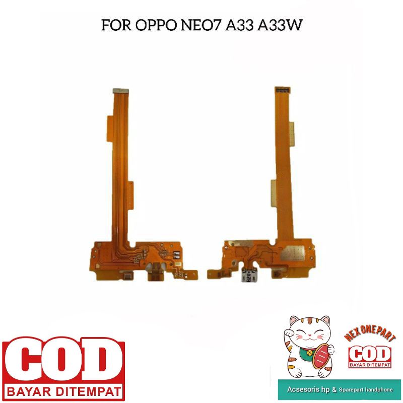 FLEKSIBEL FLEXIBEL CHARGER CAS OPPO NEO 7 A33 A33W ORIGINAL