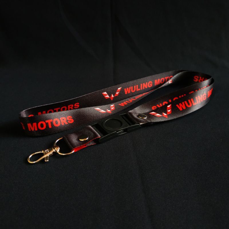 

Lanyard WULING MOTORS tali lanyard DISTRO gantungan kunci name tag id card kartu nama / tali lanyard gantungan leher