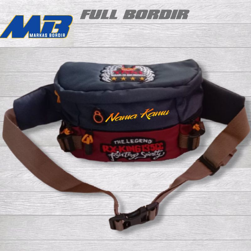 Tas Slempang-Tas Rx King Bordir -Free Request Nama Semau Kamu