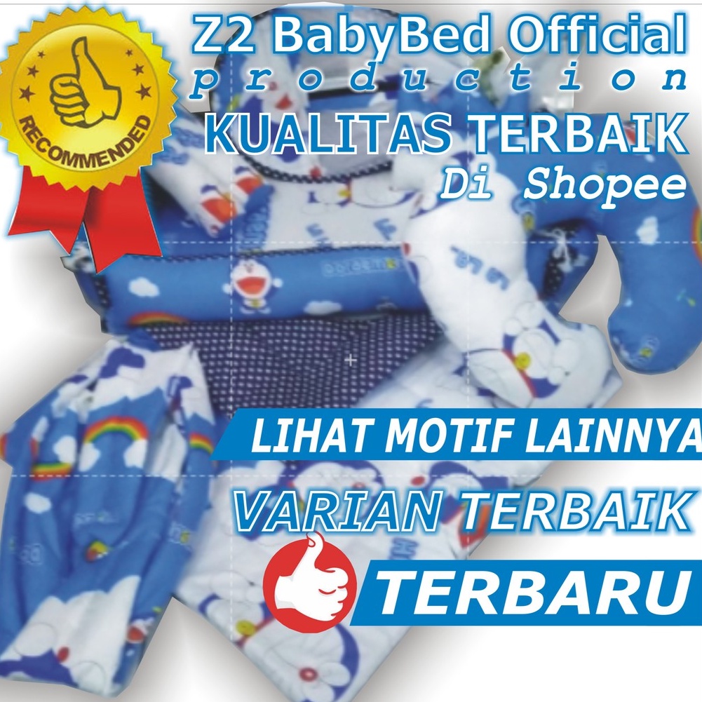 Kasur Kelambu Bayi Baru Set Bantal Guling PREMIUM / Kasur Lipat Kelambu Bayi / Kasur Kelambu