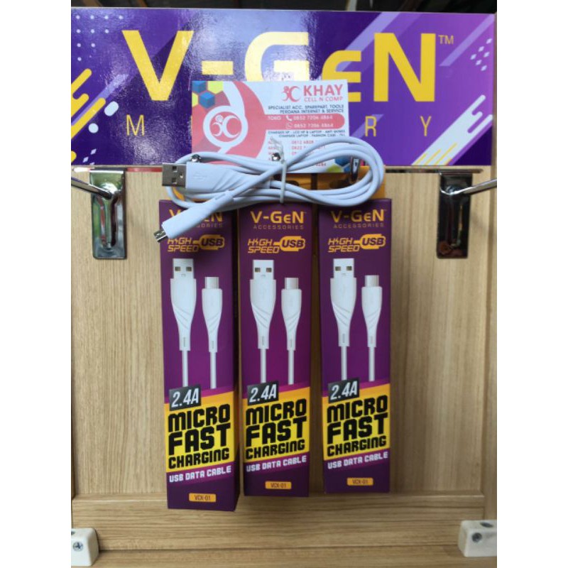 USB CABEL DATA V-GEN VCX-01 TYPE D