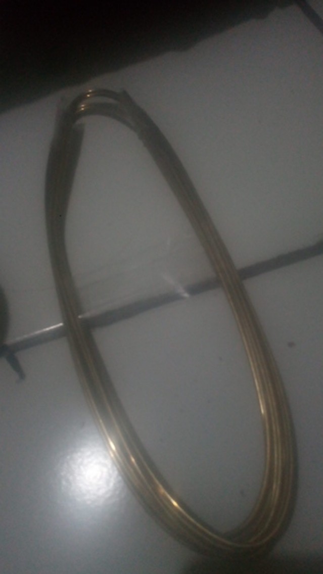 Kawat Las Kuningan=2 Mili Asli 100% Germany Panjang 1 Mtr