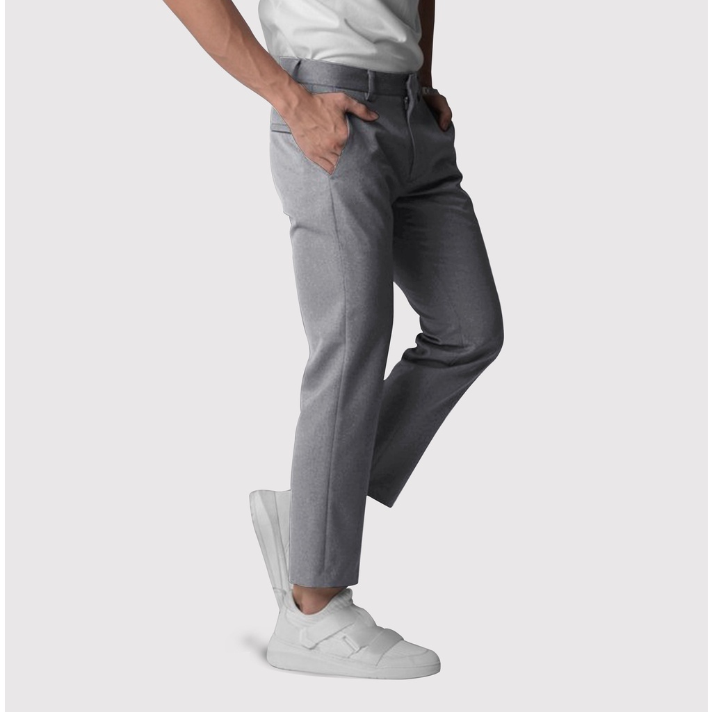 Celana Bahan Formal Slim Fit - Dritto Ankle Pants