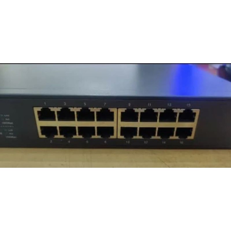 Jual TP Link TLSG1016d switch hub 16 port gigabit bekas Shopee Indonesia