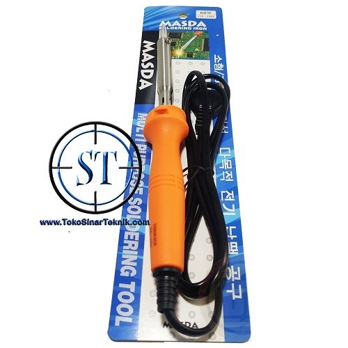 Solder MASDA 40W - Soldering Iron Solderan Timah 40 Watt Mata Kristal Runcing DS-40 W Orange 220-240V Masda Korea