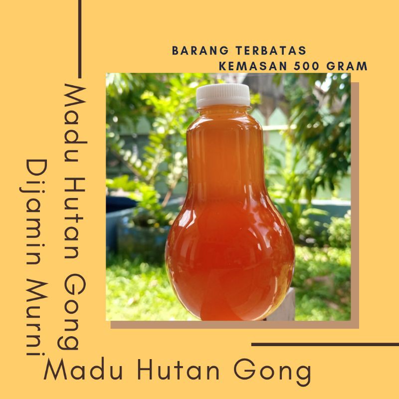 

Madu Hutan Gong (500gr)