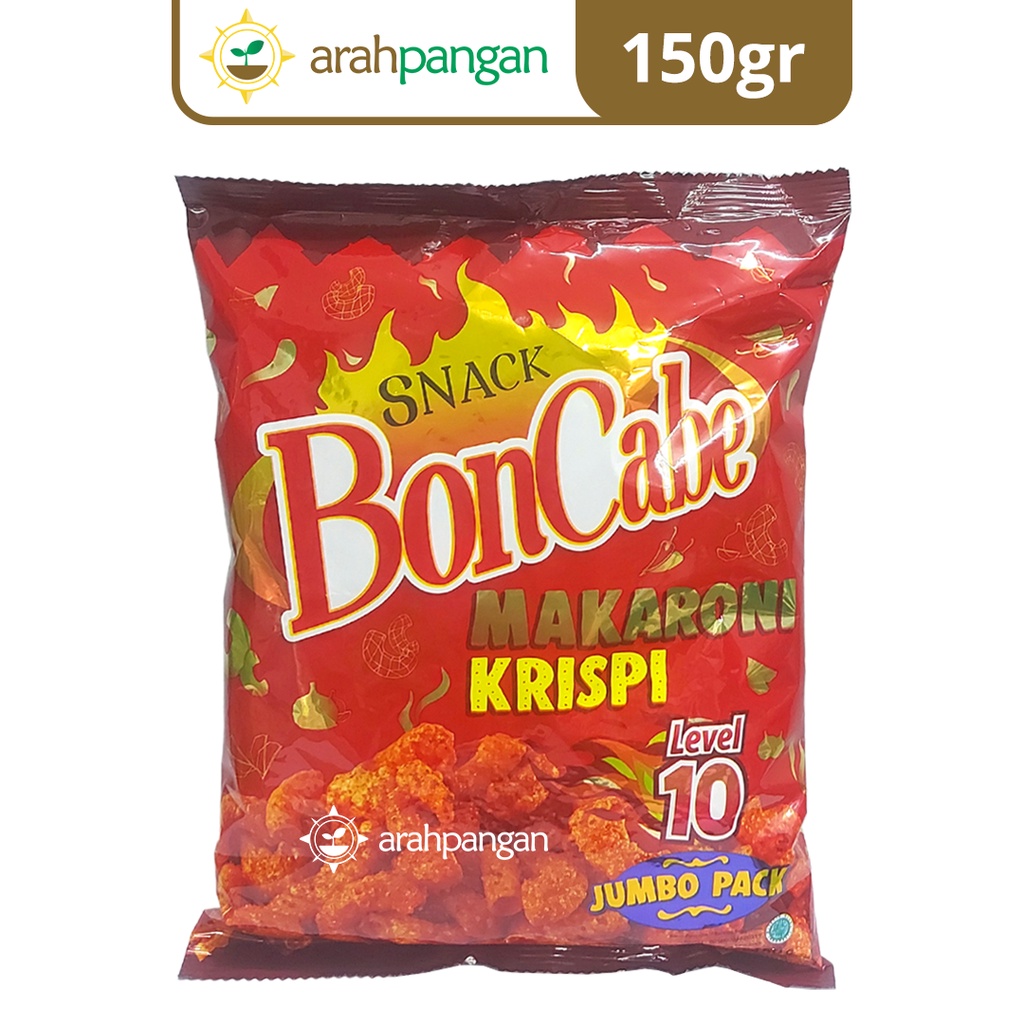 

Makaroni Krispi Boncabe LEVEL 10 Kobe JUMBO PACK 150gr