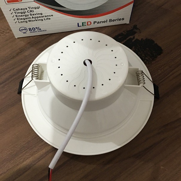 Downlight Panel LED Set 9W / 12W Cahaya Putih Elegan 3.5inch