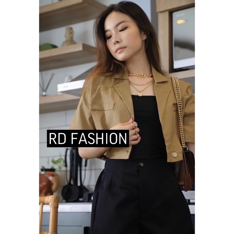 RD FASHION BLYTHE CROP BLAZER