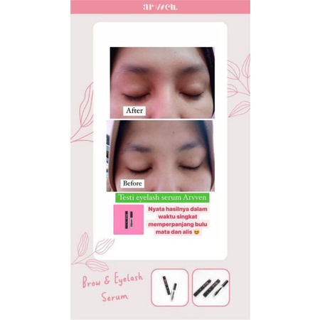 BROW AND EYELASH SERUM ARVVEN