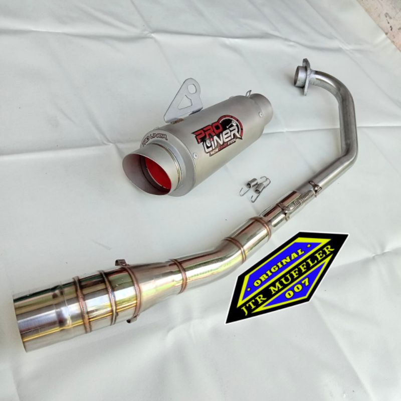 knalpot PROLINER JUPITER MX 135 OLD NEW MX KING 150