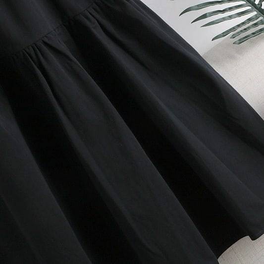 [SYF] Reiny Skirt / bawahan muslim wanita / rok wanita bahan linen-2